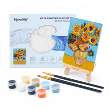 Charger l'image dans la galerie, Kit de peinture en relief 3D - Les Tournesols, Van Gogh Figured'Art
