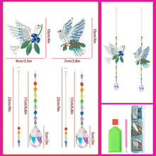 Charger l'image dans la galerie, Carillon en Cristal Diamond Painting 5D Columbes 2 Pièces