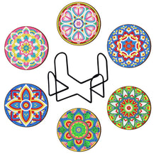 Charger l'image dans la galerie, Sous-Verre Diamond Painting 5D avec design de Mandala