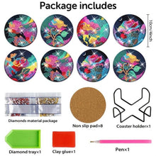 Charger l'image dans la galerie, Sous-Verre Diamond Painting 5D avec Roses