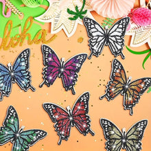 Charger l'image dans la galerie, Sous-Verre Diamond Painting 5D Papillons Ensemble de 10 Pièces