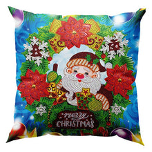 Charger l'image dans la galerie, Housse de Coussin Diamond Painting 5D 30x30 cm Joyeux Noël Gnome