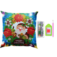 Charger l'image dans la galerie, Housse de Coussin Diamond Painting 5D 30x30 cm Joyeux Noël Gnome
