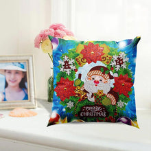 Charger l'image dans la galerie, Housse de Coussin Diamond Painting 5D 30x30 cm Joyeux Noël Gnome