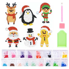 Charger l'image dans la galerie, Ensemble d'Autocollants Diamond Painting 2 Noël pour Enfants
