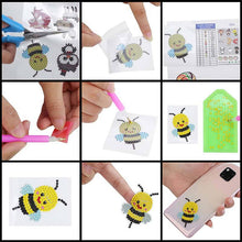 Charger l'image dans la galerie, Ensemble d'Autocollants Diamond Painting Animaux pour Enfants
