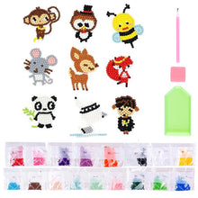 Charger l'image dans la galerie, Ensemble d'Autocollants Diamond Painting Animaux pour Enfants