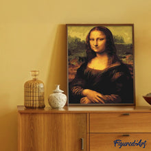 Charger l'image dans la galerie, peinture par numéros | Da Vinci Mona Lisa La Joconde | france, intermédiaire, reproduction | FiguredArt