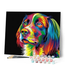 Charger l'image dans la galerie, peinture par numéros | Chien Pop Art | animaux, chiens, facile, france, Pop Art | FiguredArt