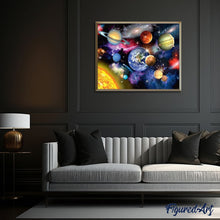 Charger l'image dans la galerie, peinture par numéros | Système solaire | complexe, france, paysages | FiguredArt