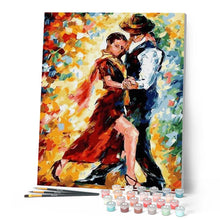 Charger l'image dans la galerie, peinture par numéros | Couple de Danseurs | complexe, danse, romantique | FiguredArt