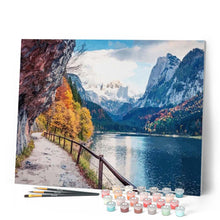 Charger l'image dans la galerie, peinture par numéros | Bord de Montagne | Complexe, montagnes, paysages | FiguredArt