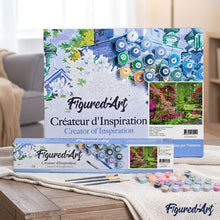 Charger l'image dans la galerie, peinture par numéros | Parc fleuri | Complexe, fleurs, france, paysages | FiguredArt