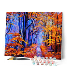 Charger l'image dans la galerie, peinture par numéros | Dans la forêt en Automne | Complexe, paysages | FiguredArt