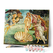 Charger l'image dans la galerie, peinture par numéros | Boticelli - La naissance de Vénus | complexe, nouveautés, religion | FiguredArt