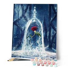 Charger l'image dans la galerie, peinture par numéros | Rose Enchantée | films, fleurs, intermédiaire | FiguredArt