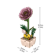 Charger l'image dans la galerie, Puzzle 3D Pivoine