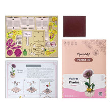 Charger l'image dans la galerie, Puzzle 3D Pivoine