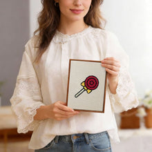 Charger l'image dans la galerie, Punch Needle Kit (4 pièces) avec cadres - Douceurs &amp; Street Food