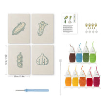 Charger l'image dans la galerie, Punch Needle Kit (4 pièces) avec cadres - Sélection Jardin