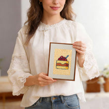 Charger l'image dans la galerie, Punch Needle Kit (4 pièces) avec cadres - Favoris Gourmands 2