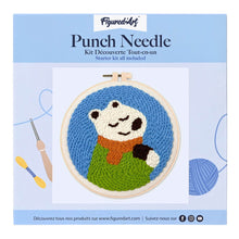 Charger l'image dans la galerie, Punch Needle Ours polaire joyeux