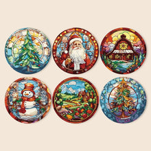 Charger l'image dans la galerie, Peinture par numéros Sets de Table 20 cm (6 pièces) - Cadeau de Noël Créatif