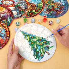 Charger l'image dans la galerie, Peinture par numéros Sets de Table 20 cm (6 pièces) - Cadeau de Noël Créatif