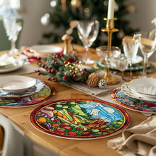 Charger l'image dans la galerie, Peinture par numéros Sets de Table 20 cm (6 pièces) - Cadeau de Noël Créatif