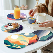 Charger l'image dans la galerie, Peinture par numéros Sets de Table 20 cm (6 pièces) - Vue sur la Nature