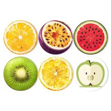 Charger l'image dans la galerie, Peinture par numéros Sets de Table 20 cm (6 pièces) - Tranches de Fruits Tropicaux