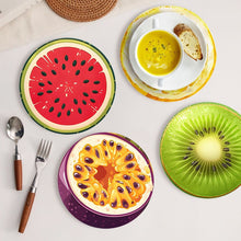 Charger l'image dans la galerie, Peinture par numéros Sets de Table 20 cm (6 pièces) - Tranches de Fruits Tropicaux