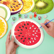 Charger l'image dans la galerie, Peinture par numéros Sets de Table 20 cm (6 pièces) - Tranches de Fruits Tropicaux