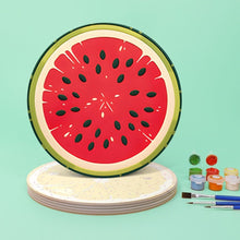 Charger l'image dans la galerie, Peinture par numéros Sets de Table 20 cm (6 pièces) - Tranches de Fruits Tropicaux