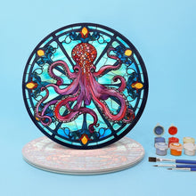Charger l'image dans la galerie, Peinture par numéros Sets de Table 20 cm (4 pièces) - Créatures de l'Océan