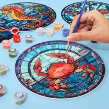 Charger l'image dans la galerie, Peinture par numéros Sets de Table 20 cm (4 pièces) - Créatures de l'Océan
