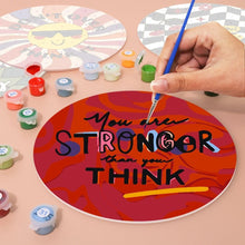 Charger l'image dans la galerie, Peinture par numéros Sets de Table 20 cm (6 pièces) - Citation Motivante