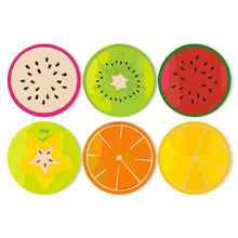 Charger l'image dans la galerie, Peinture par numéros Sets de Table 20 cm (6 pièces) - Tranches de Fruits Colorées
