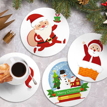 Charger l'image dans la galerie, Peinture par numéros Sets de Table 20 cm (4 pièces) - Père Noël