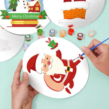 Charger l'image dans la galerie, Peinture par numéros Sets de Table 20 cm (4 pièces) - Père Noël