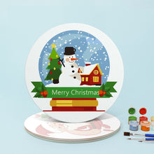 Charger l'image dans la galerie, Peinture par numéros Sets de Table 20 cm (4 pièces) - Père Noël