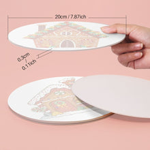 Charger l'image dans la galerie, Peinture par numéros Sets de Table 20 cm (4 pièces) - Maison en Pain d'Épices