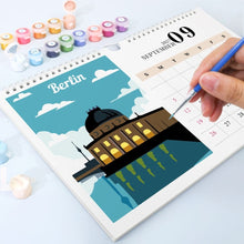 Charger l'image dans la galerie, Calendrier 2027 Peinture par Numéros  - Monuments Célèbres
