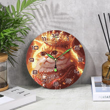Charger l'image dans la galerie, Horloge Peinture par Numéros - Chat Royal