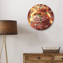 Charger l'image dans la galerie, Horloge Peinture par Numéros - Chat Royal