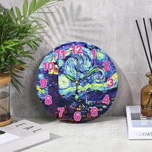Charger l'image dans la galerie, Horloge Peinture par Numéros - La Nuit étoilée