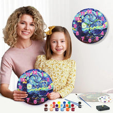 Charger l'image dans la galerie, Horloge Peinture par Numéros - La Nuit étoilée