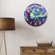 Charger l'image dans la galerie, Horloge Peinture par Numéros - La Nuit étoilée