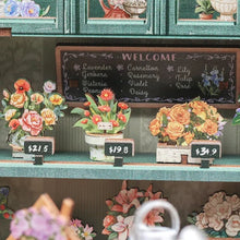 Charger l'image dans la galerie, Maison miniature - Boutique de Fleurs