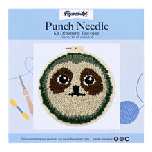 Charger l'image dans la galerie, Punch Needle Paresseux mignon